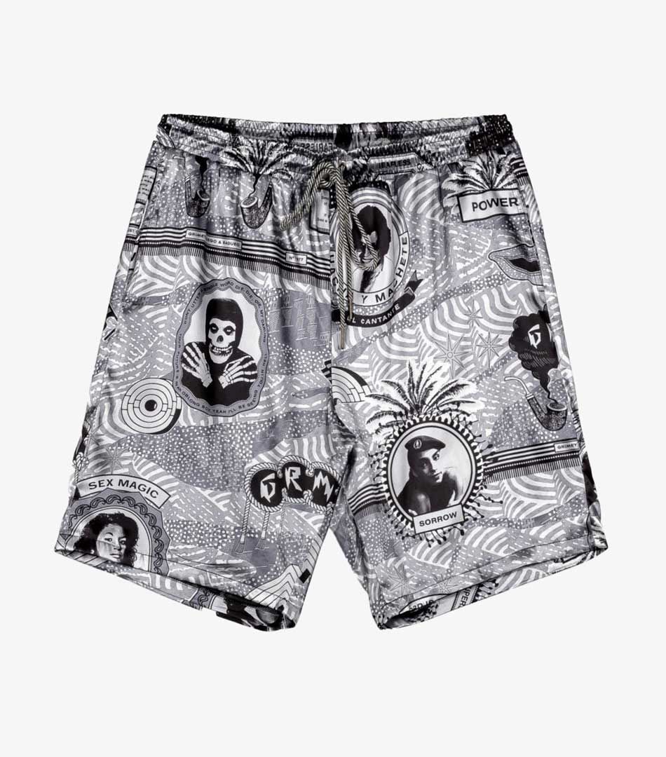 Grimey Supastar Satin Shorts