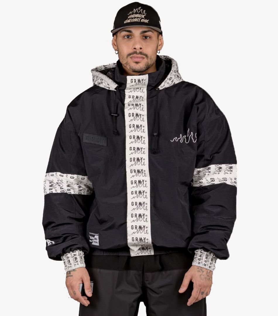 Grimey Snow Fox Pull Over Jacket