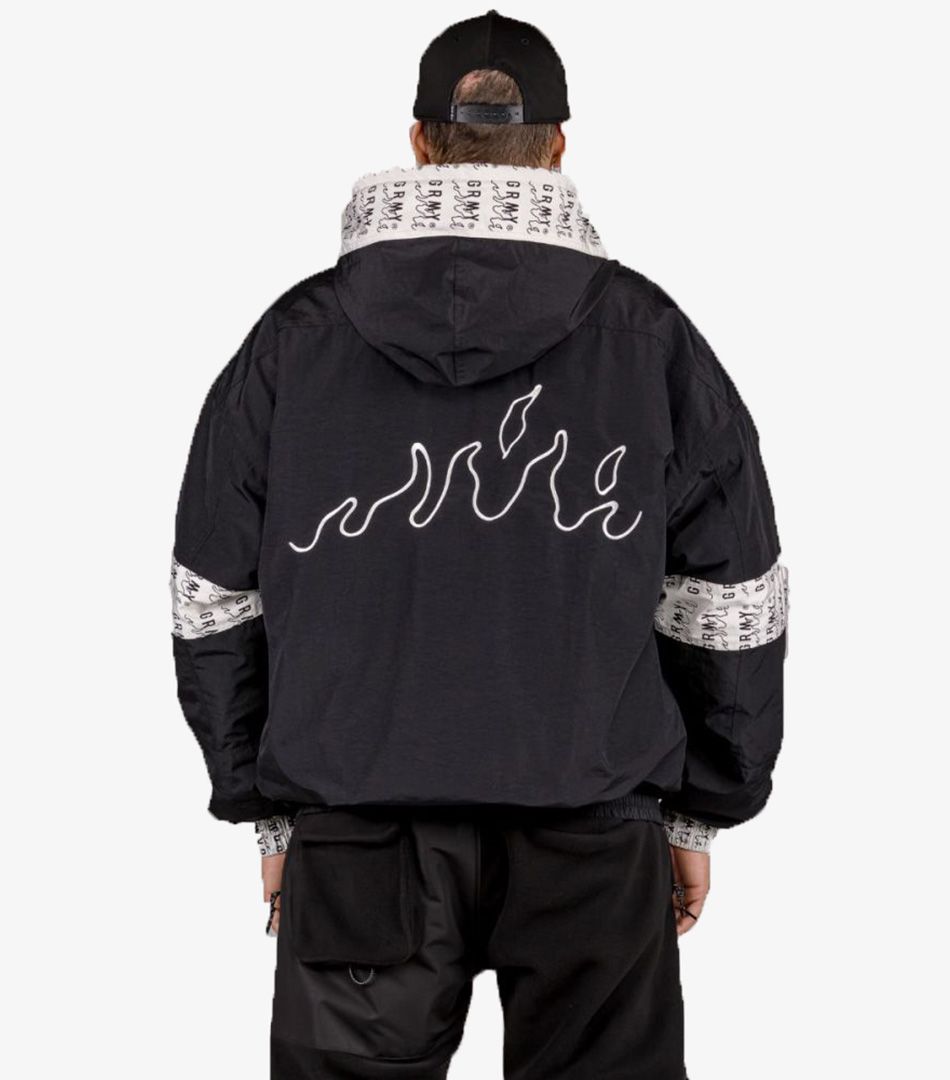 Grimey Snow Fox Pull Over Jacket