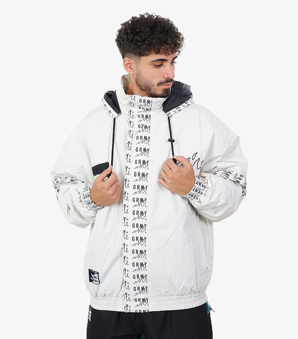 Grimey Snow Fox Pull Over Jacket