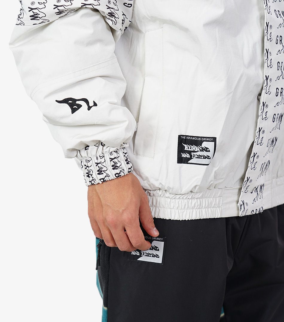 Grimey Snow Fox Pull Over Jacket