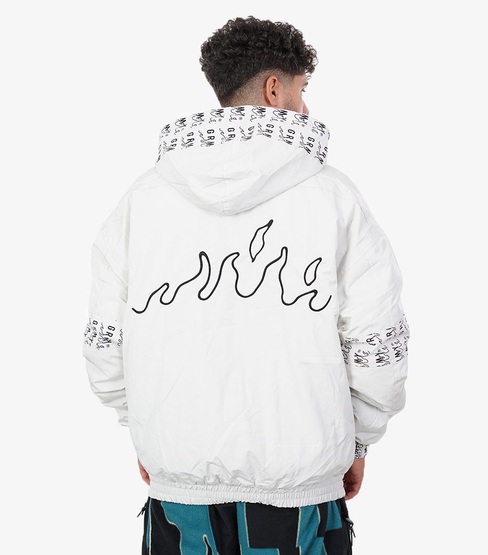 Grimey Snow Fox Pull Over Jacket