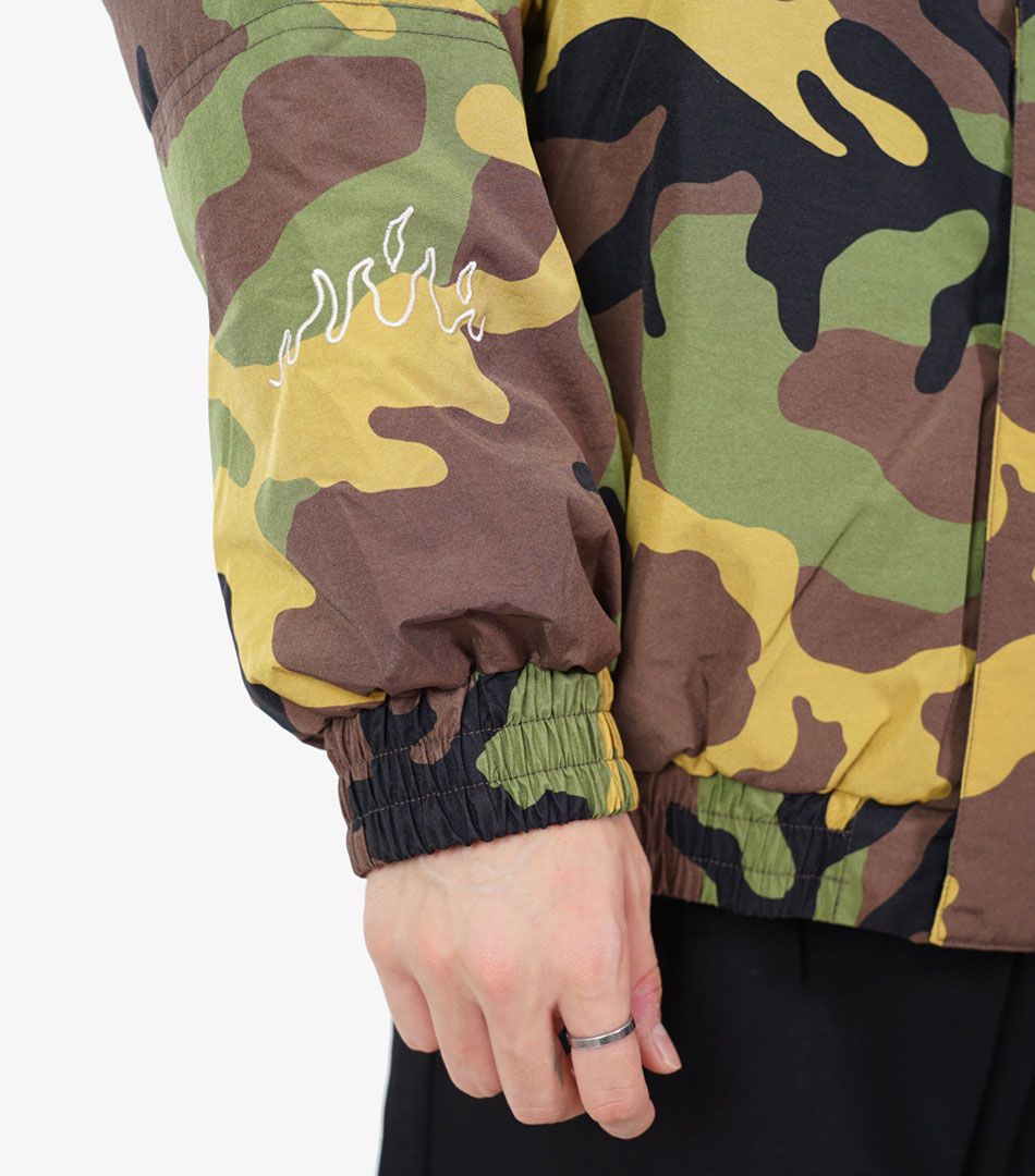 Grimey The Strait Talk Allover Print Camo Jacket