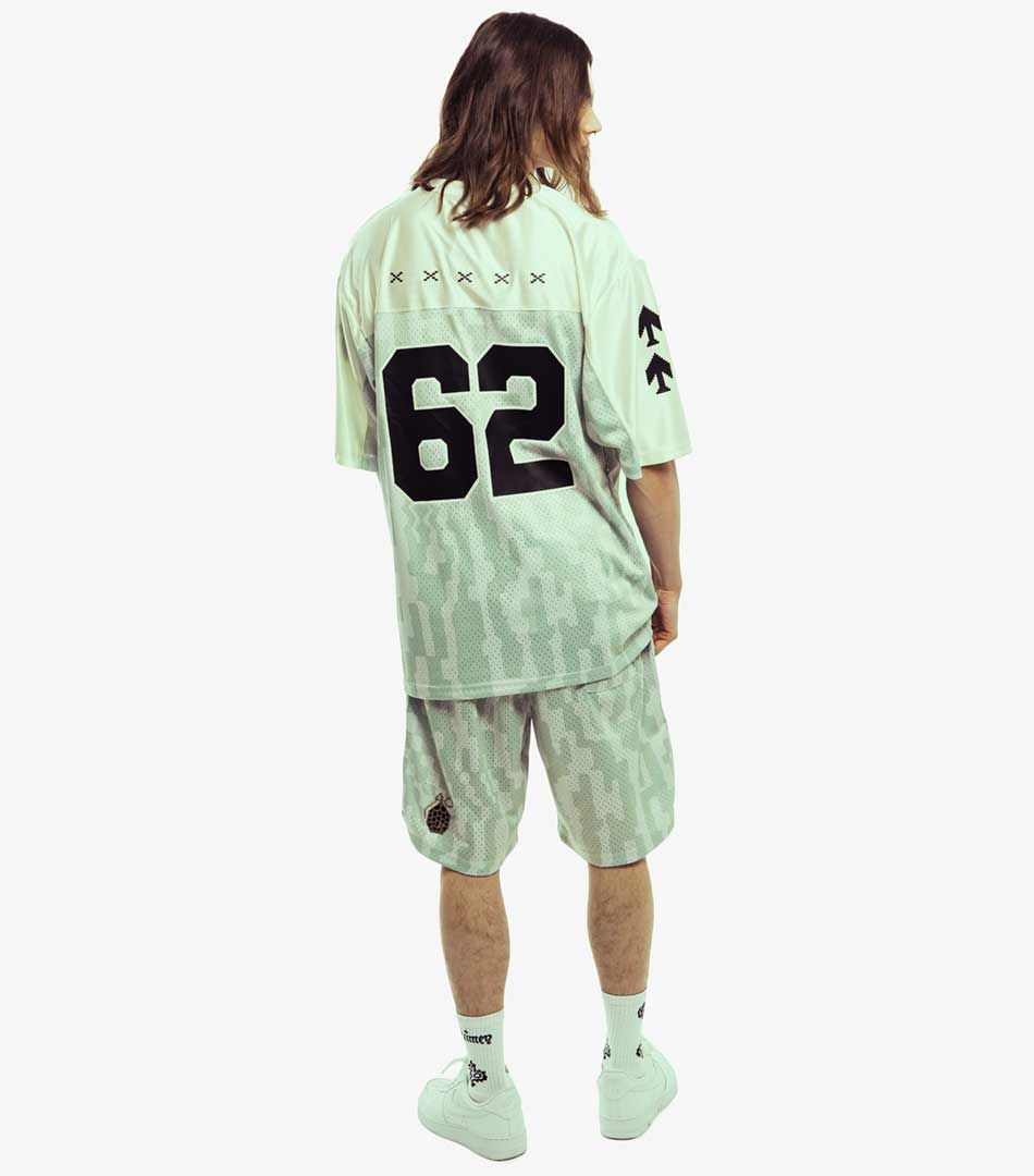 Grimey Lucky Dragon Mesh Basket Shorts