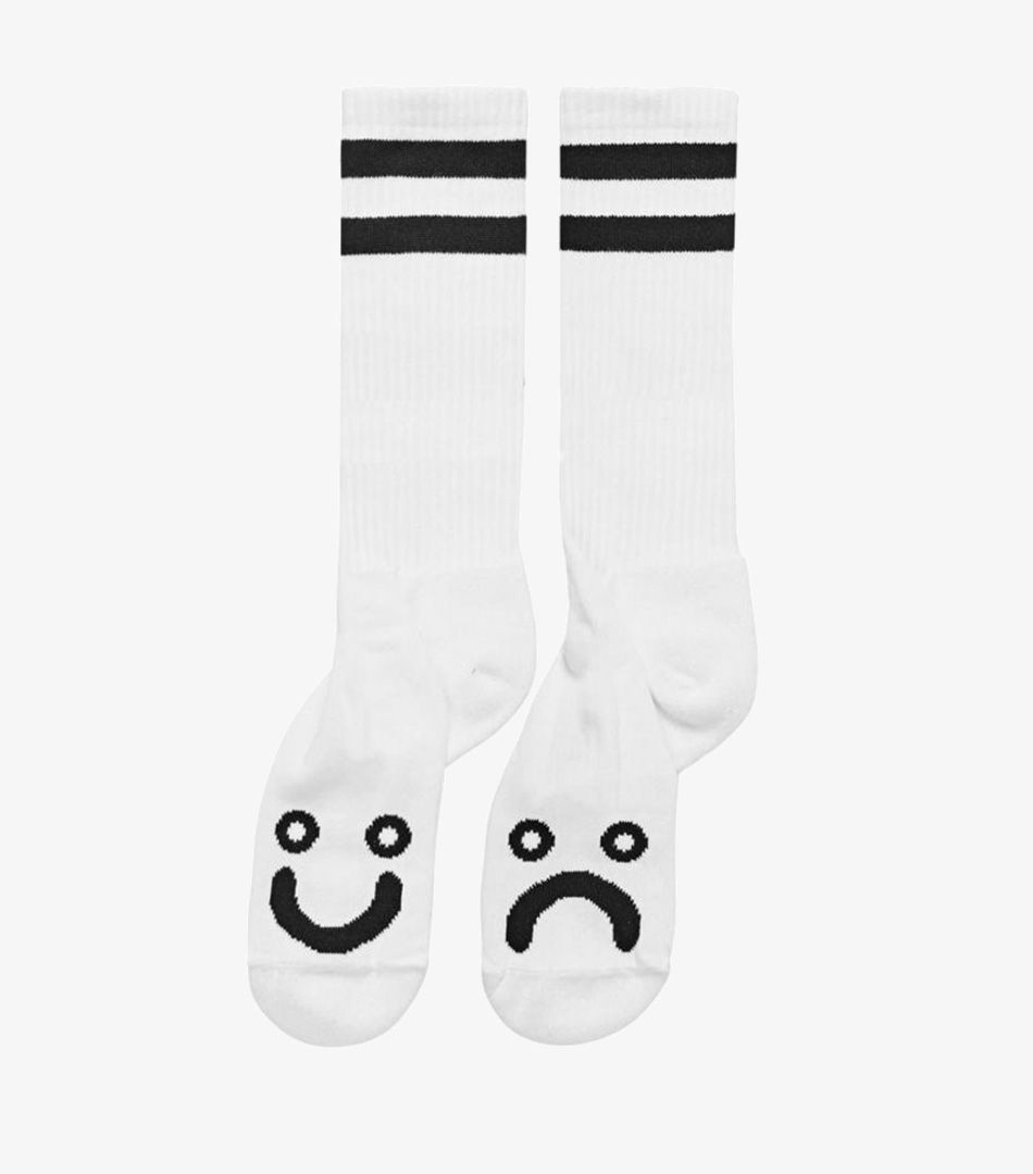 Polar Skate Happy Sad Socks Long