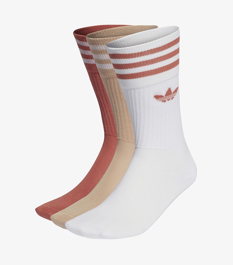 Adidas Originals Solid Crew Socks 3 Pack