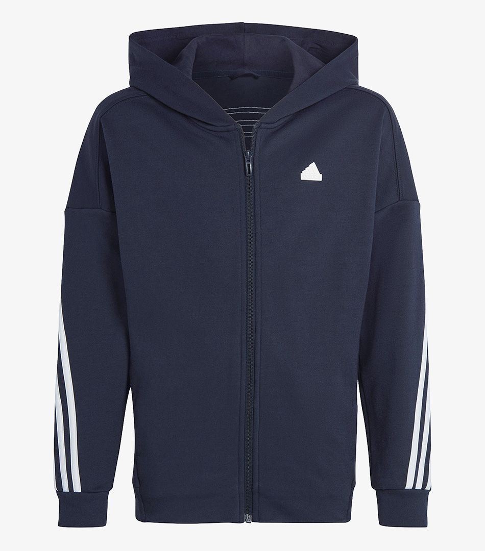 Adidas Future Icons 3-Stripes Full-Zip Hooded Track Top