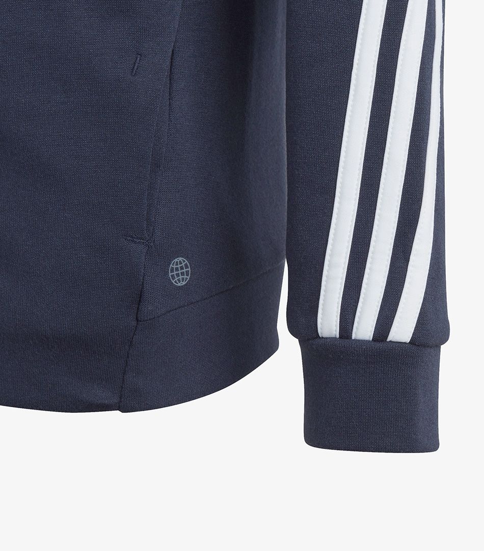 Adidas Future Icons 3-Stripes Full-Zip Hooded Track Top