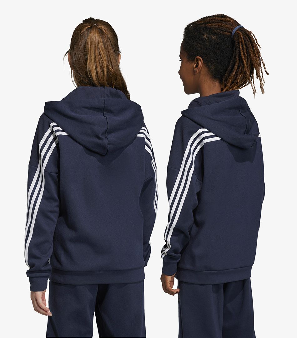 Adidas Future Icons 3-Stripes Full-Zip Hooded Track Top