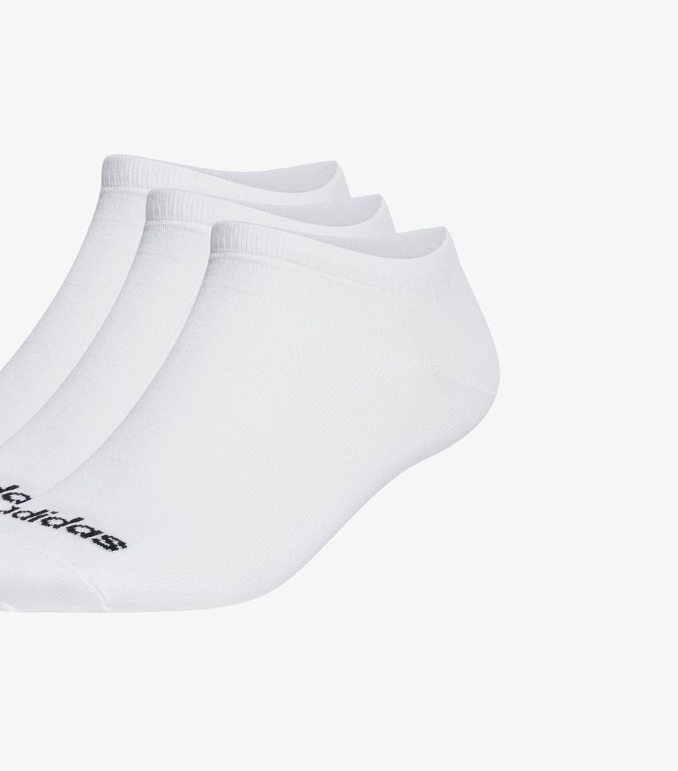 Adidas Thin Linear Low-Cut Socks 3 Pairs