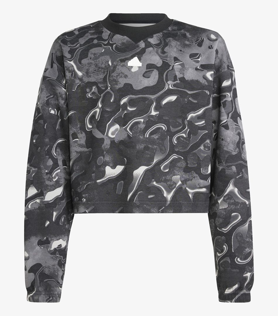 Adidas Future Icons Allover Printed Sweatshirt