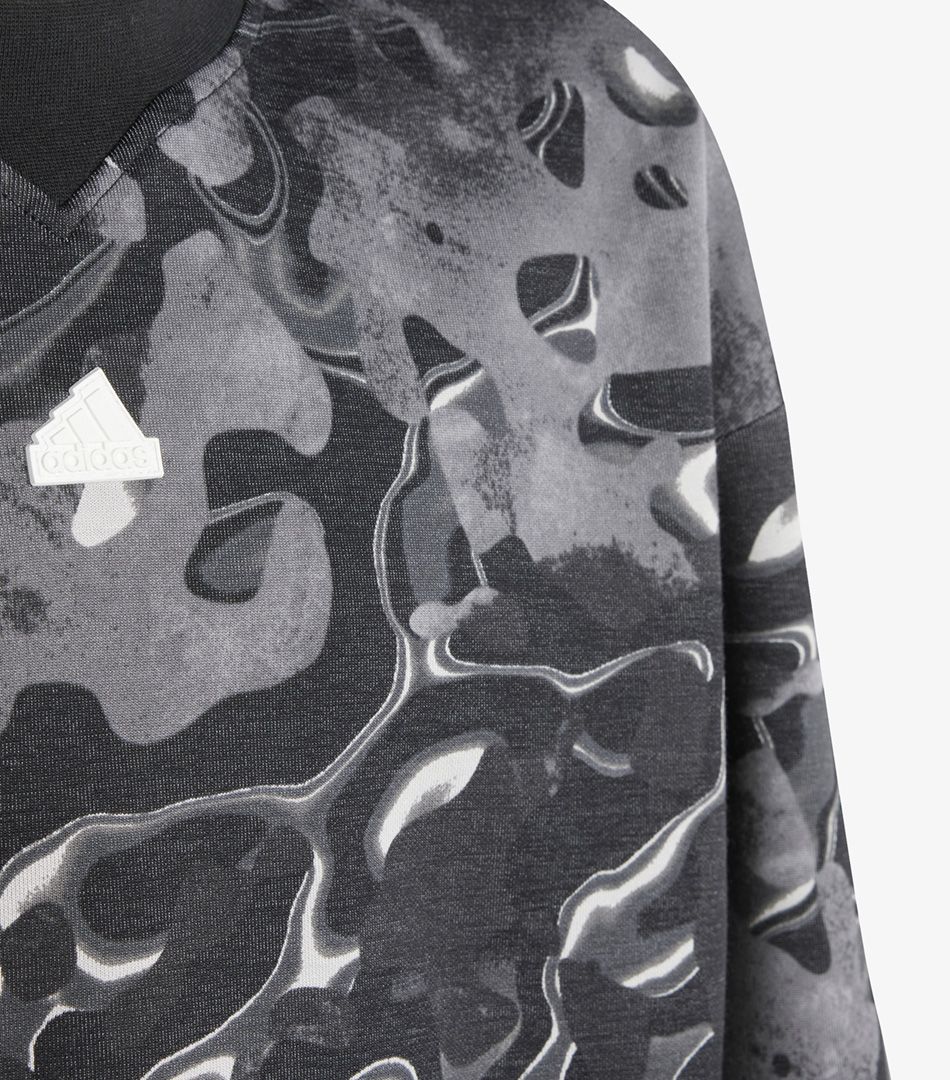 Adidas Future Icons Allover Printed Sweatshirt