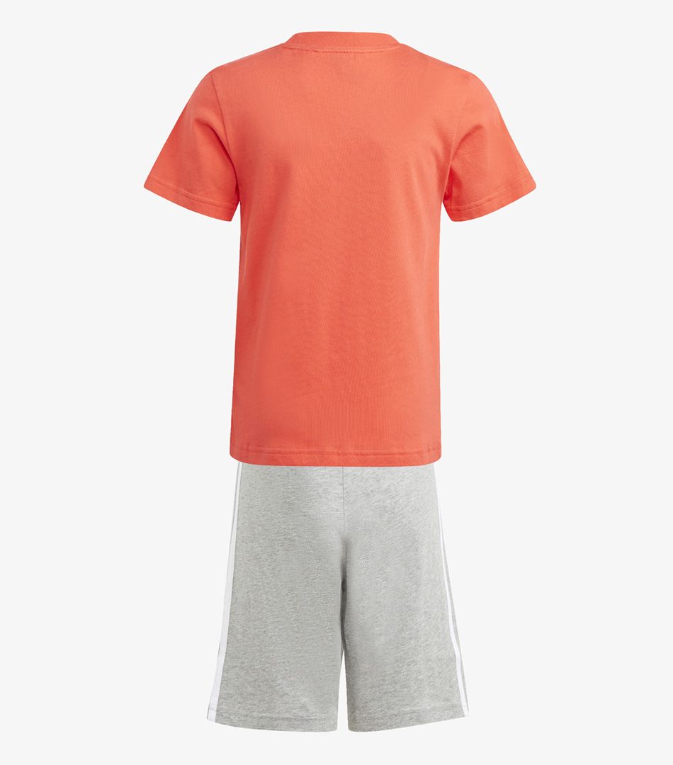 Adidas Essentials 3 Stripes Tee Set