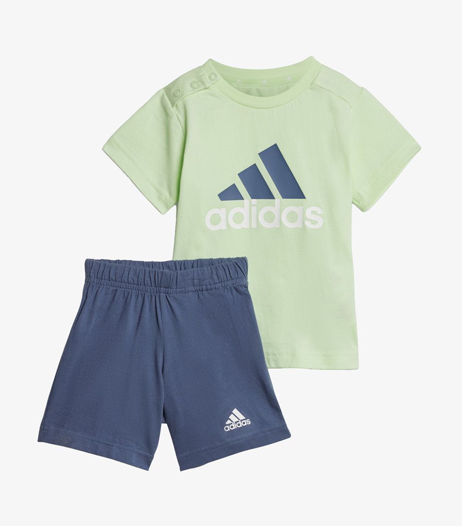 Adidas Essentials Organic Cotton Tee and Shorts