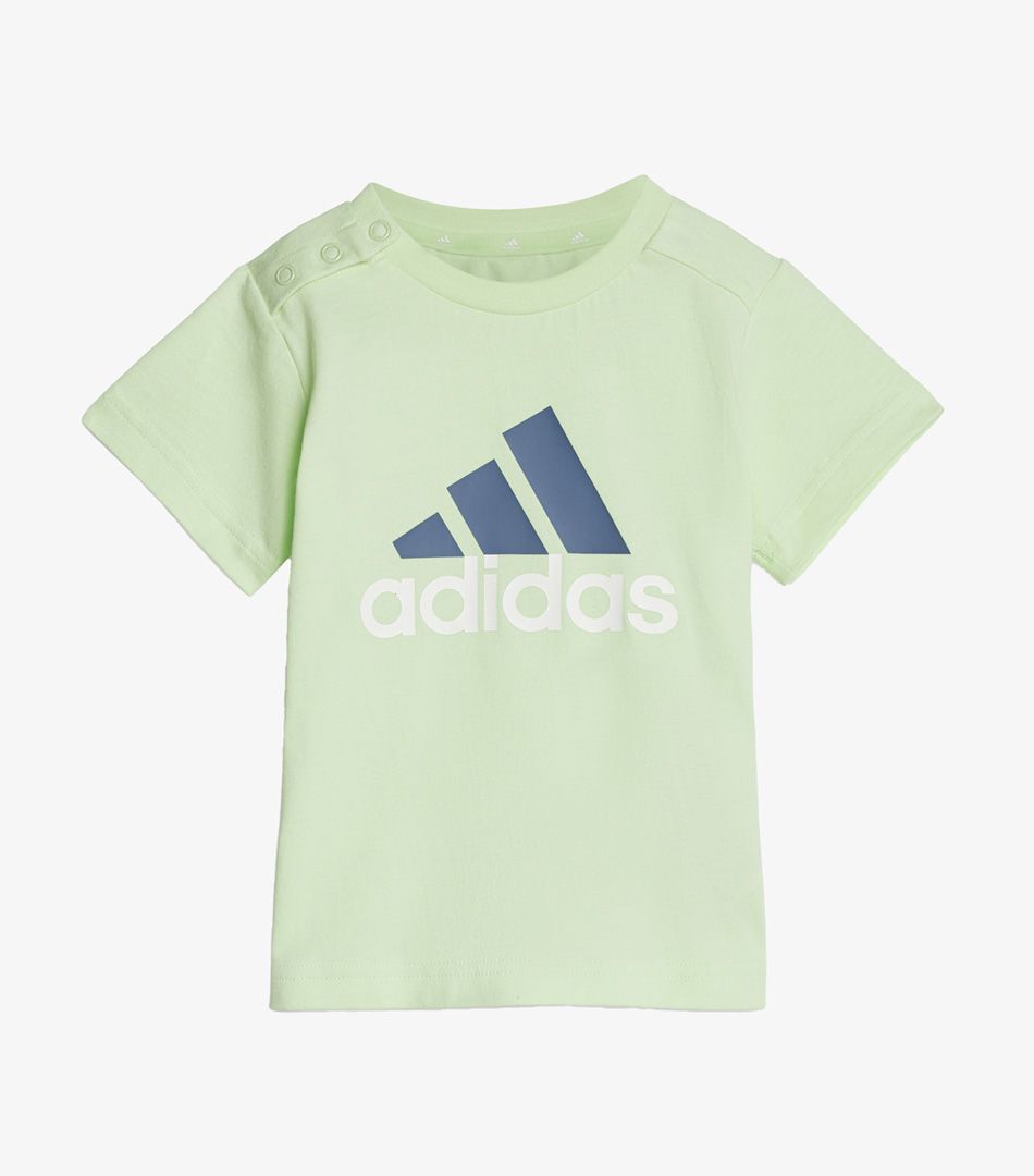 Adidas Essentials Organic Cotton Tee and Shorts