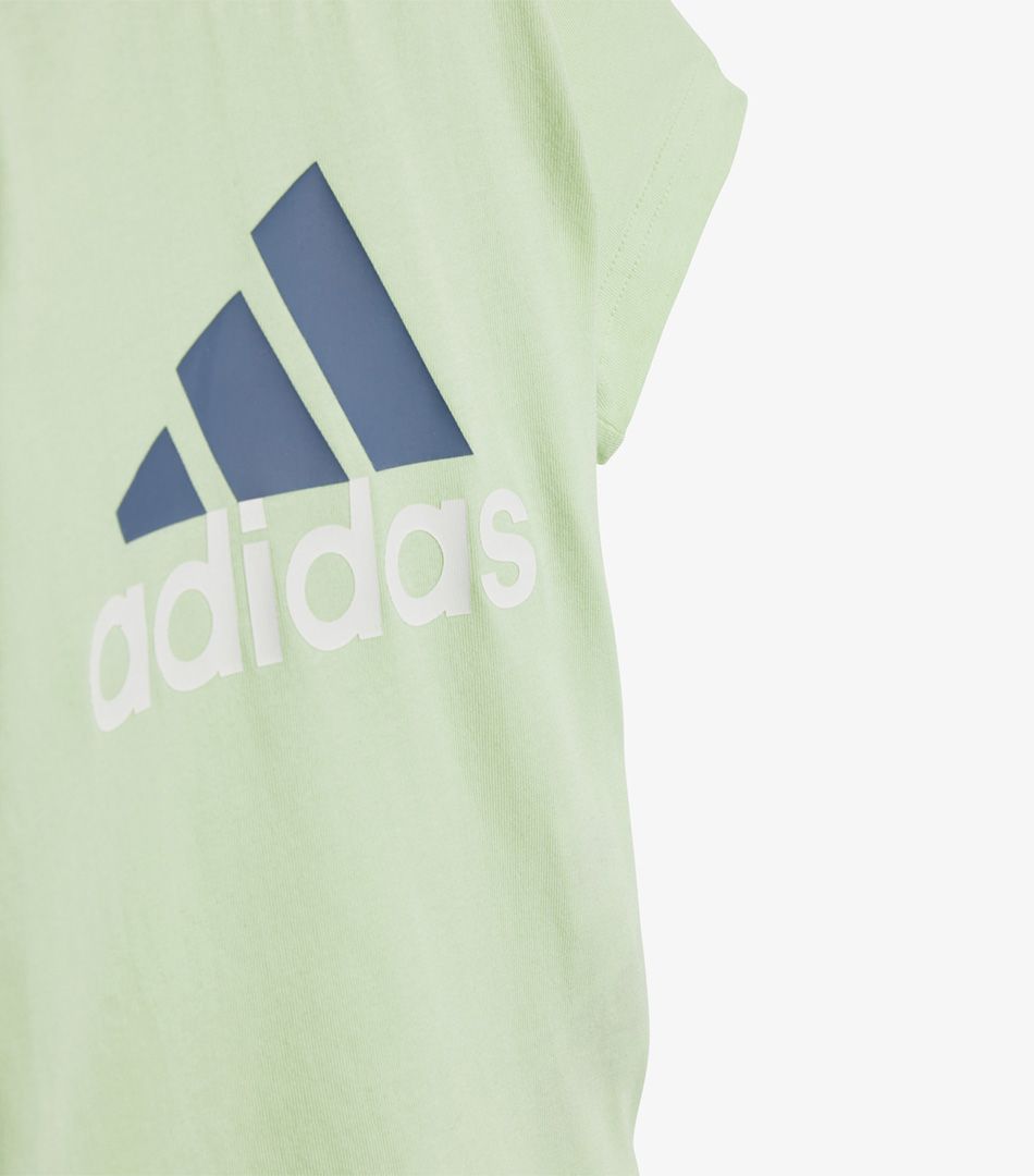 Adidas Essentials Organic Cotton Tee and Shorts