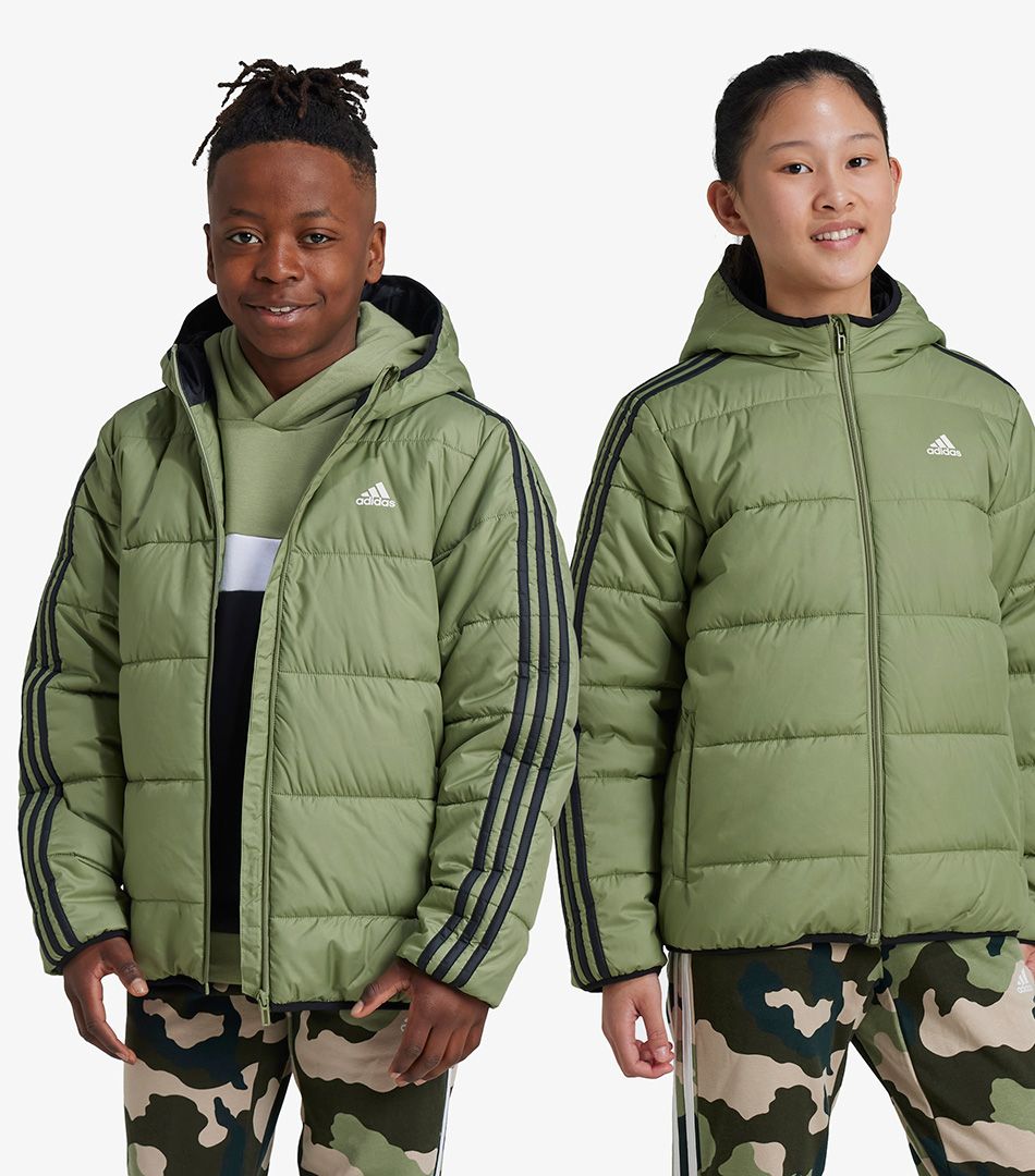 Adidas Essentials 3 Stripes Padded Jacket