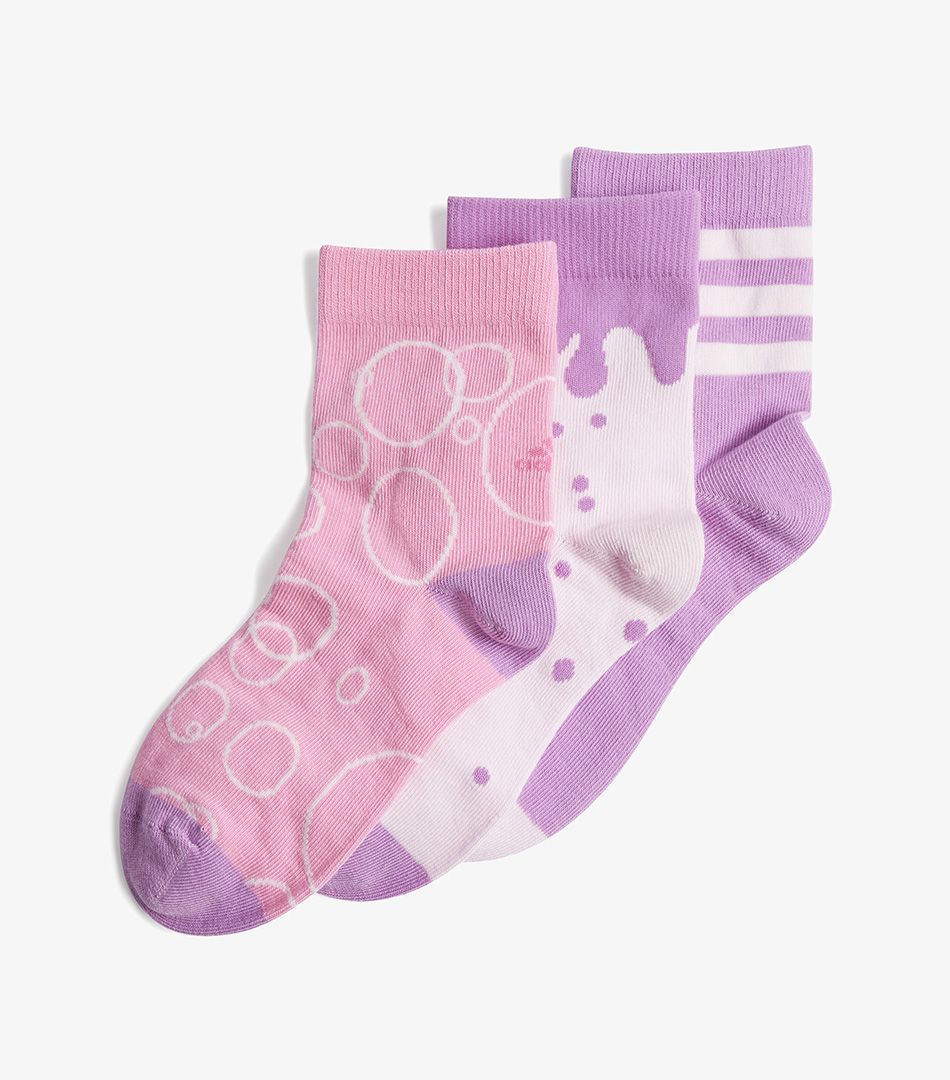 Adidas Graphic Socks 3 Pair Pack