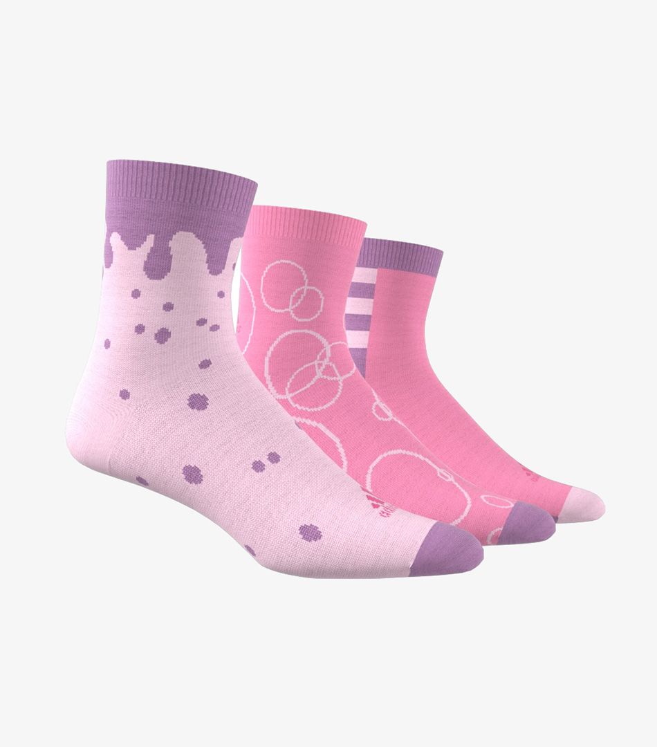 Adidas Graphic Socks 3 Pair Pack