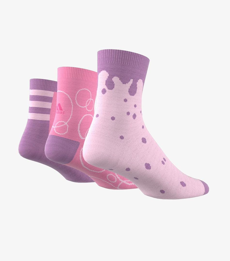 Adidas Graphic Socks 3 Pair Pack