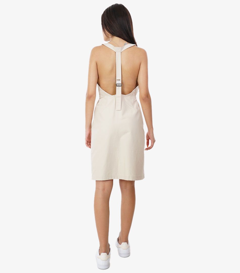 Calvin Klein Open Back Strap Utility Dress