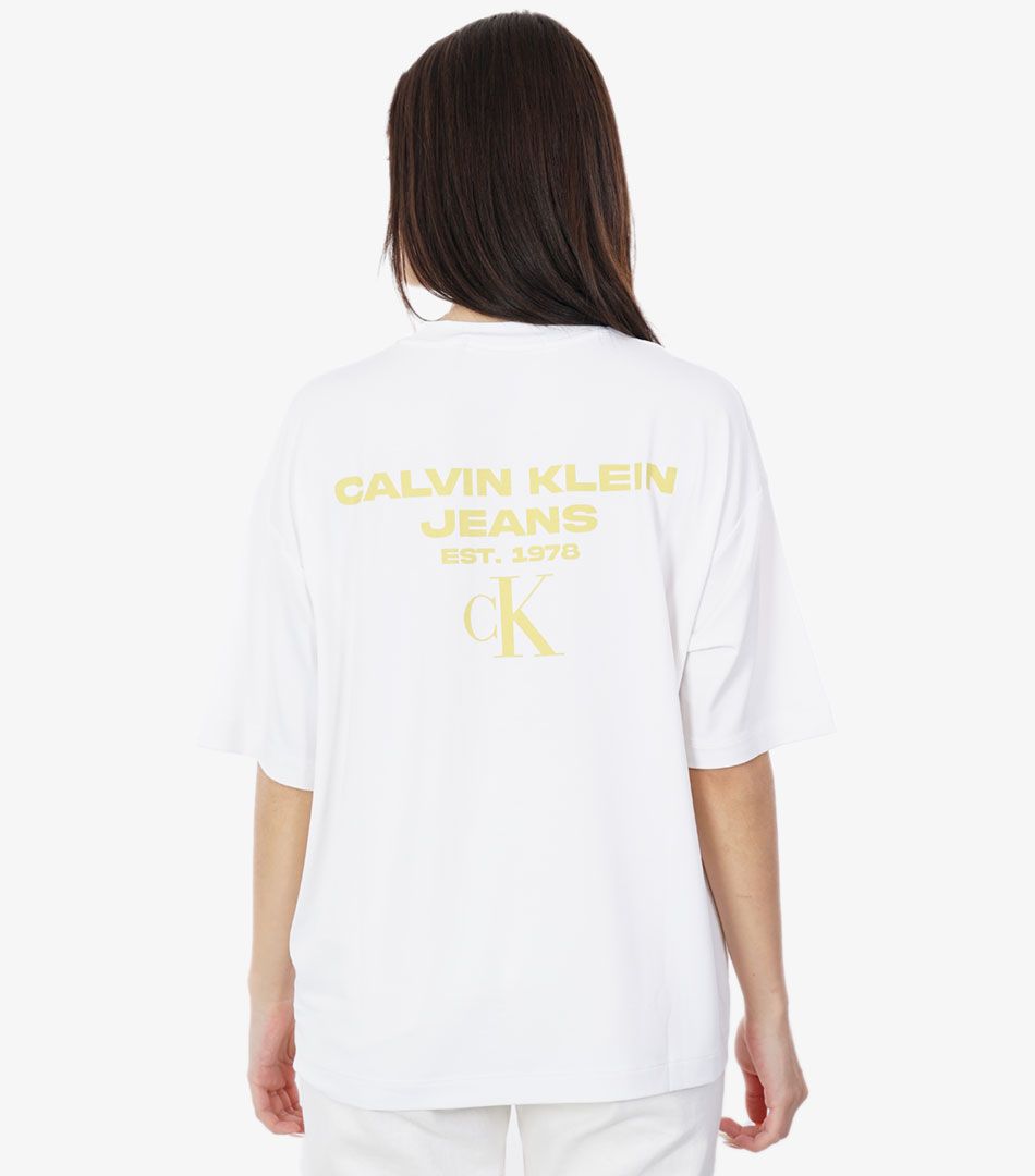 Calvin Klein Back Logo Modal Boyfriend Tee