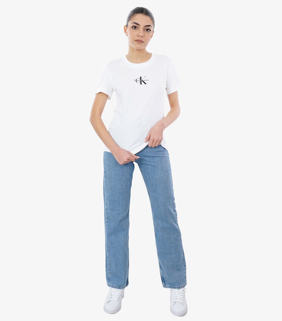 Calvin Klein High Rise Straight Jeans