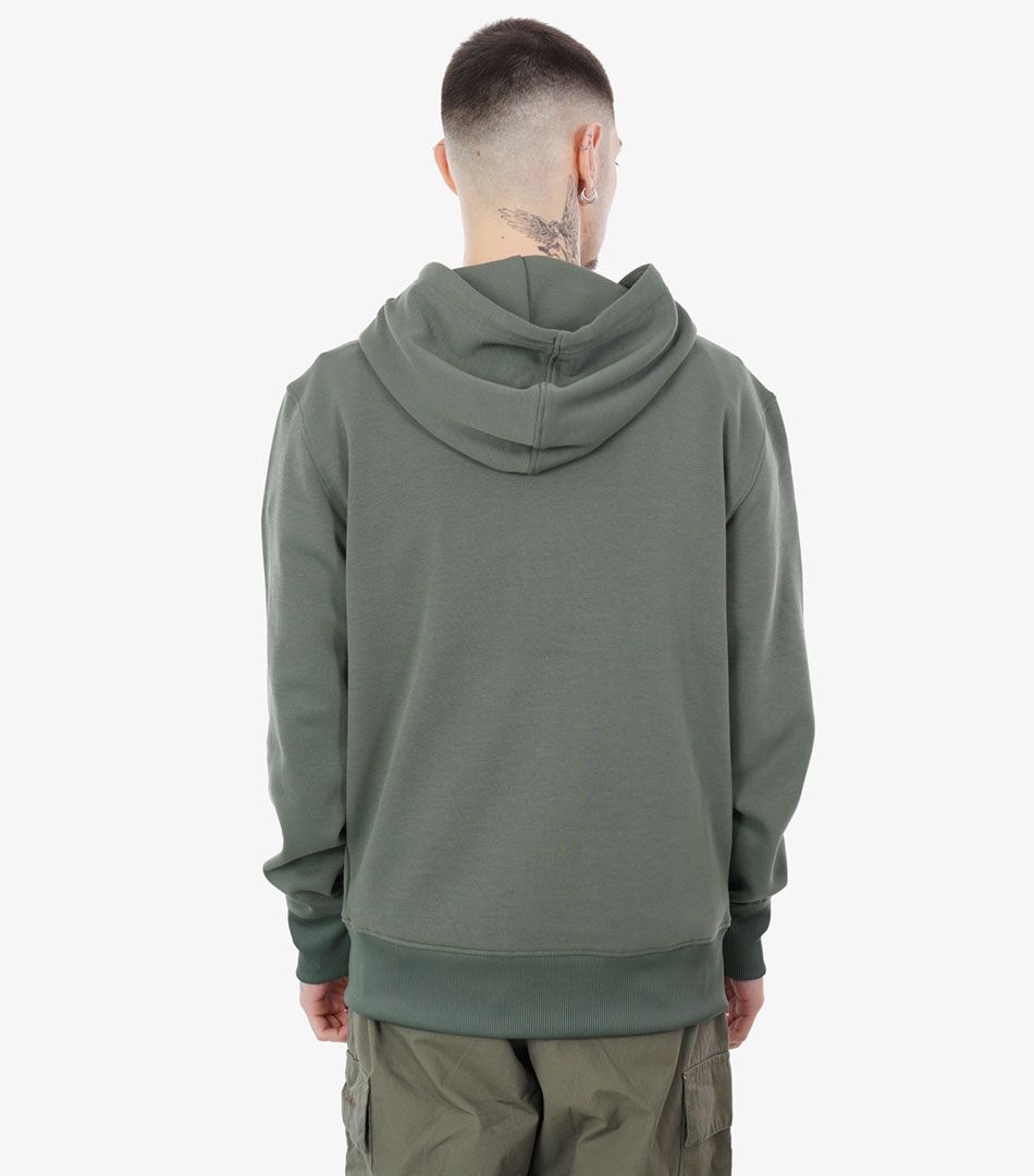 Calvin Klein Mix Media Zip Through Hoodie