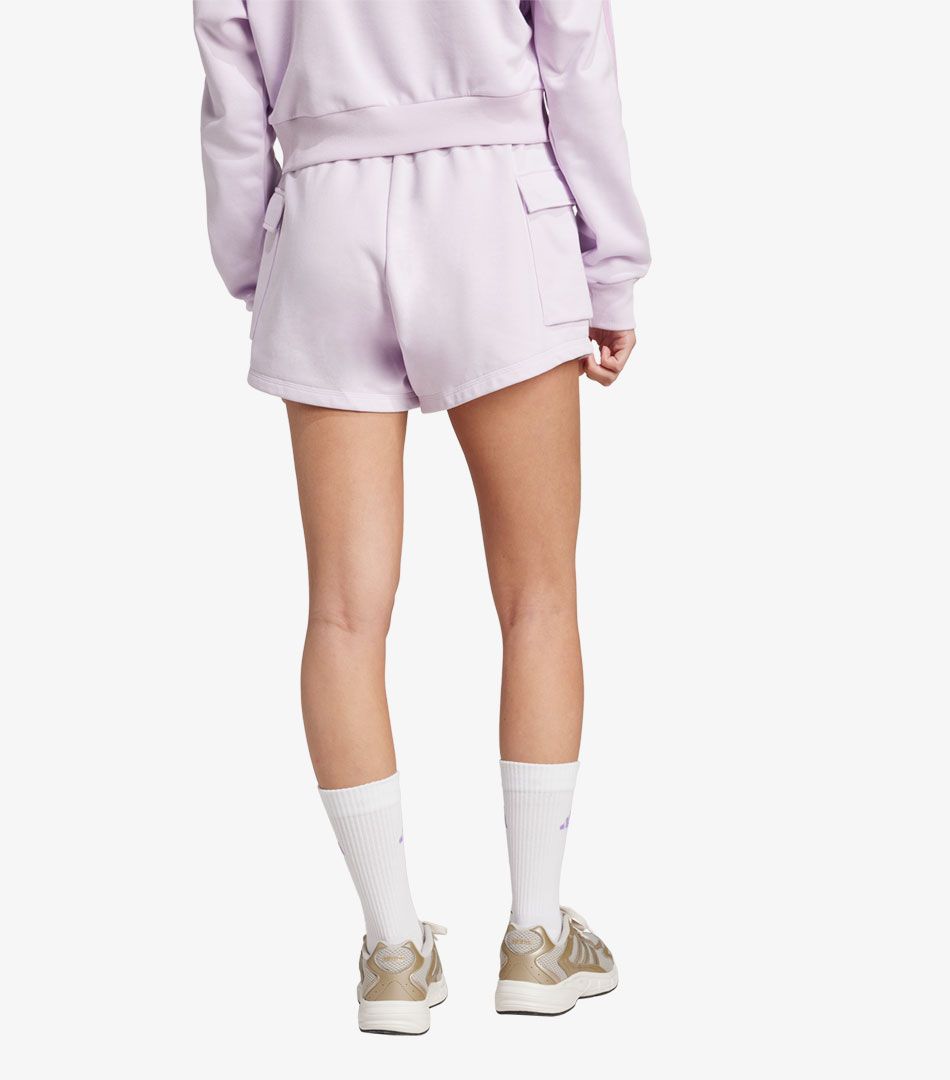 Adidas Essentials Small Logo French Terry Cargo Shorts