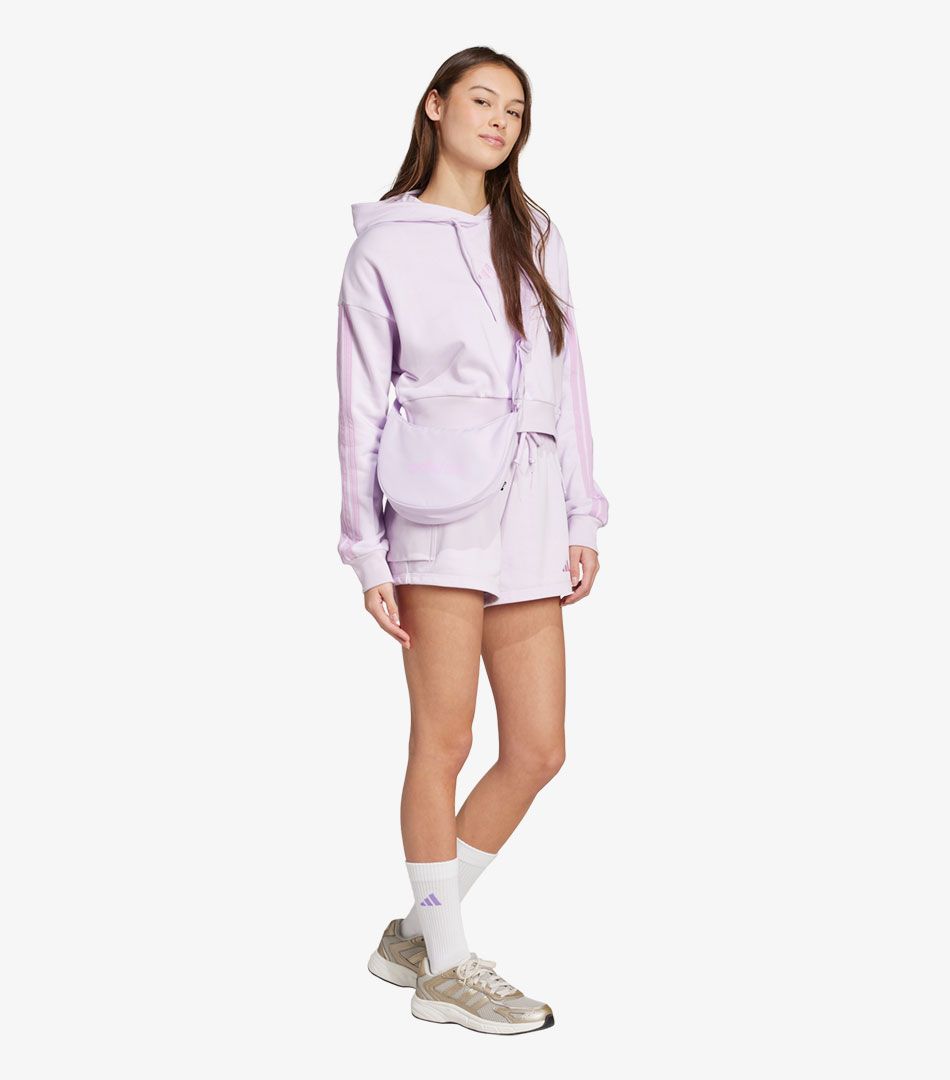 Adidas Essentials Small Logo French Terry Cargo Shorts