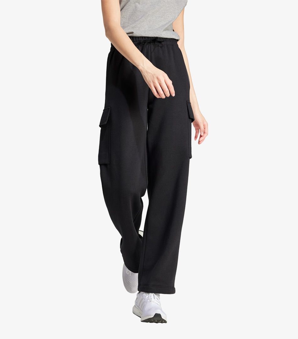 Adidas Essentials Linear Fleece Cargo Joggers
