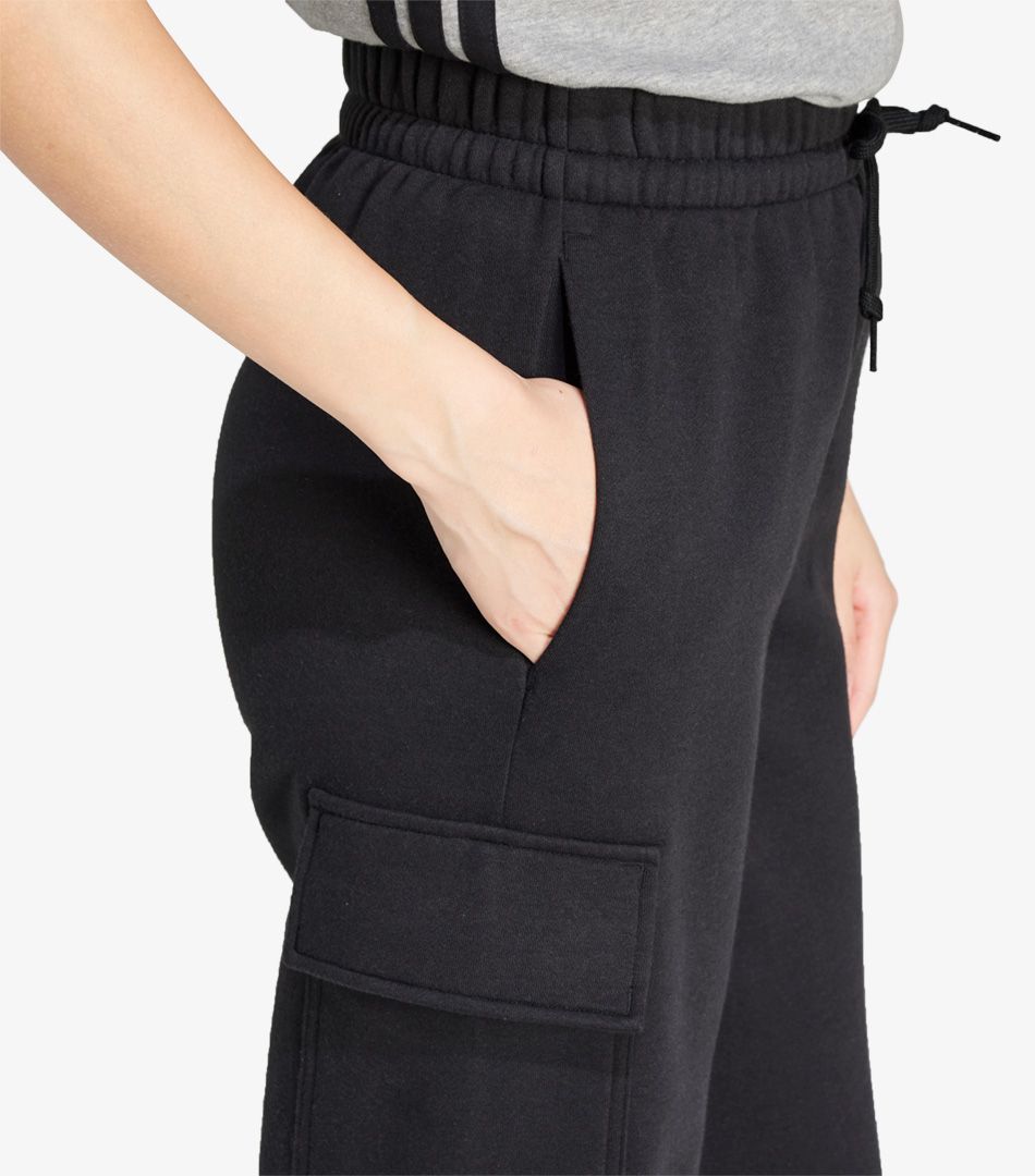 Adidas Essentials Linear Fleece Cargo Joggers