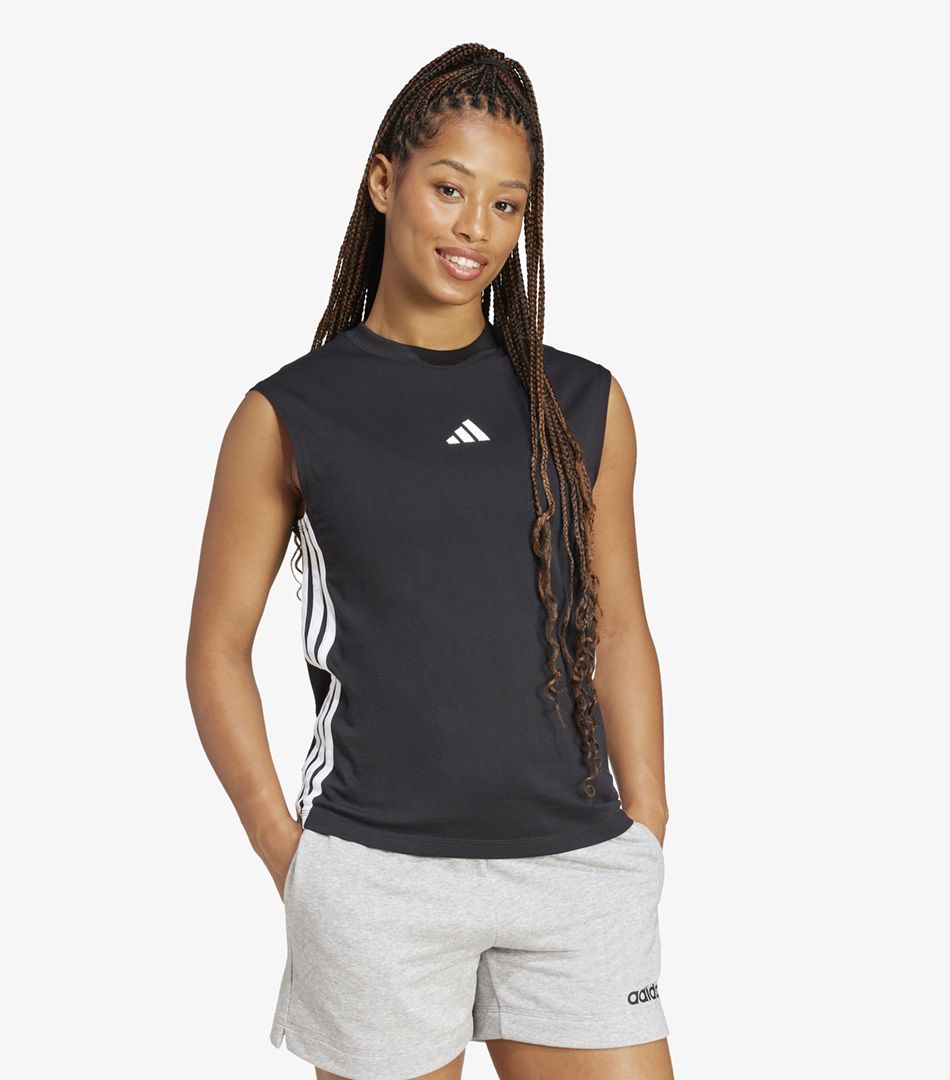 Adidas Essentials 3 Stripes Tank Top