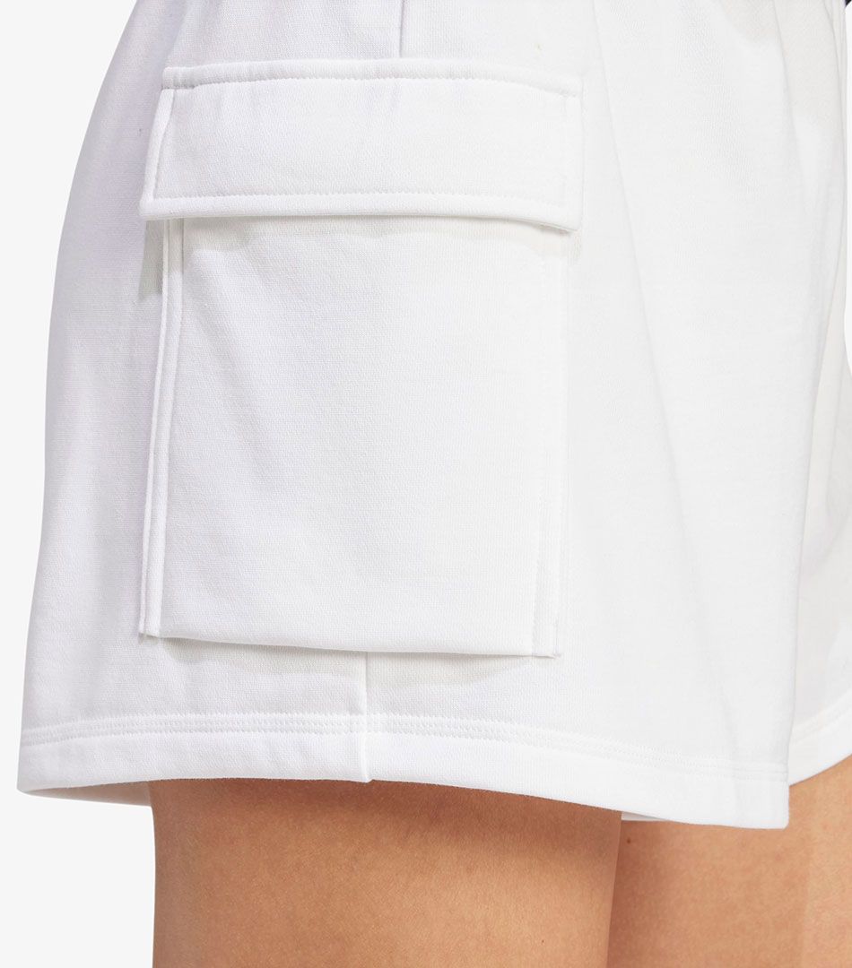 Adidas Essentials Small Logo French Terry Cargo Shorts