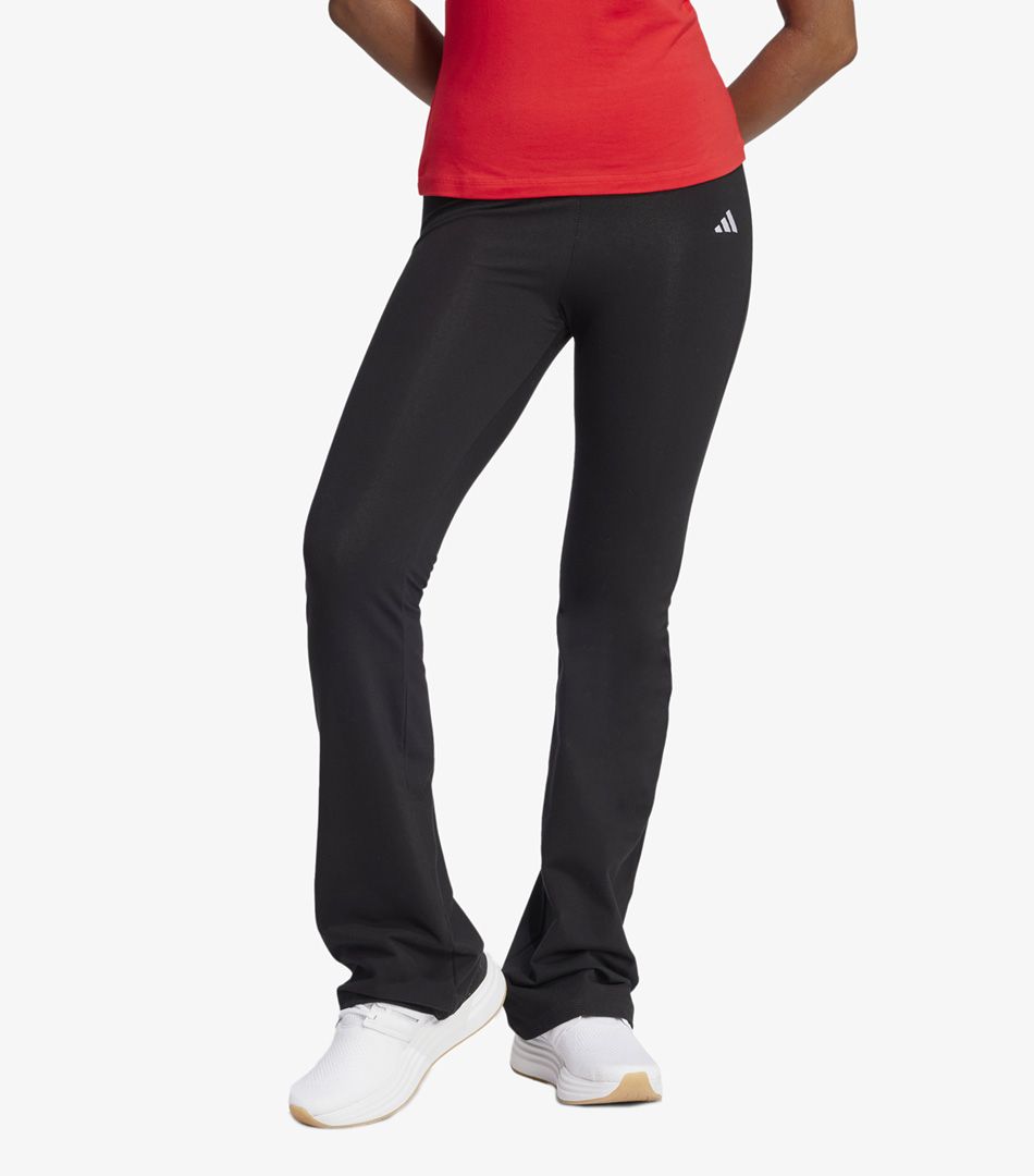 Adidas Essentials Small Logo Flared Leggings
