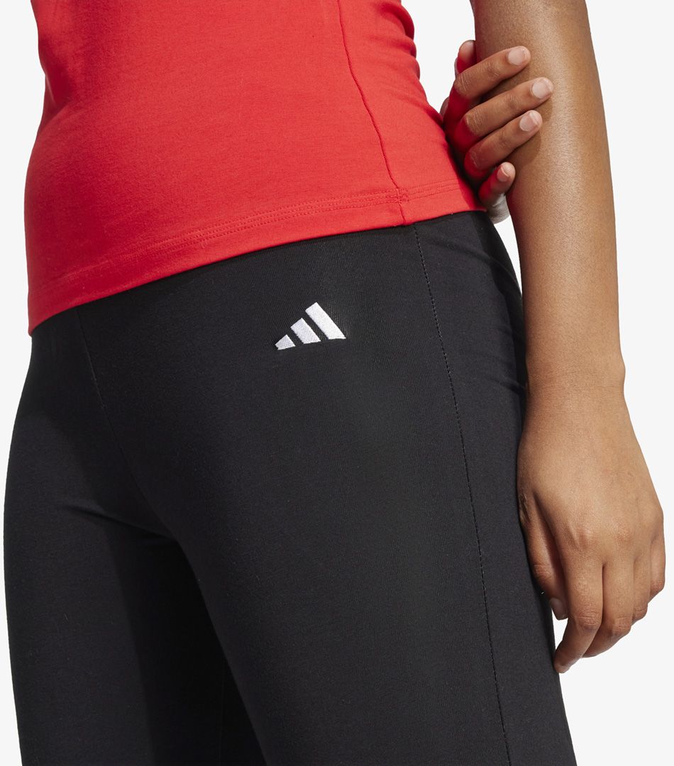 Adidas Essentials Small Logo Flared Leggings