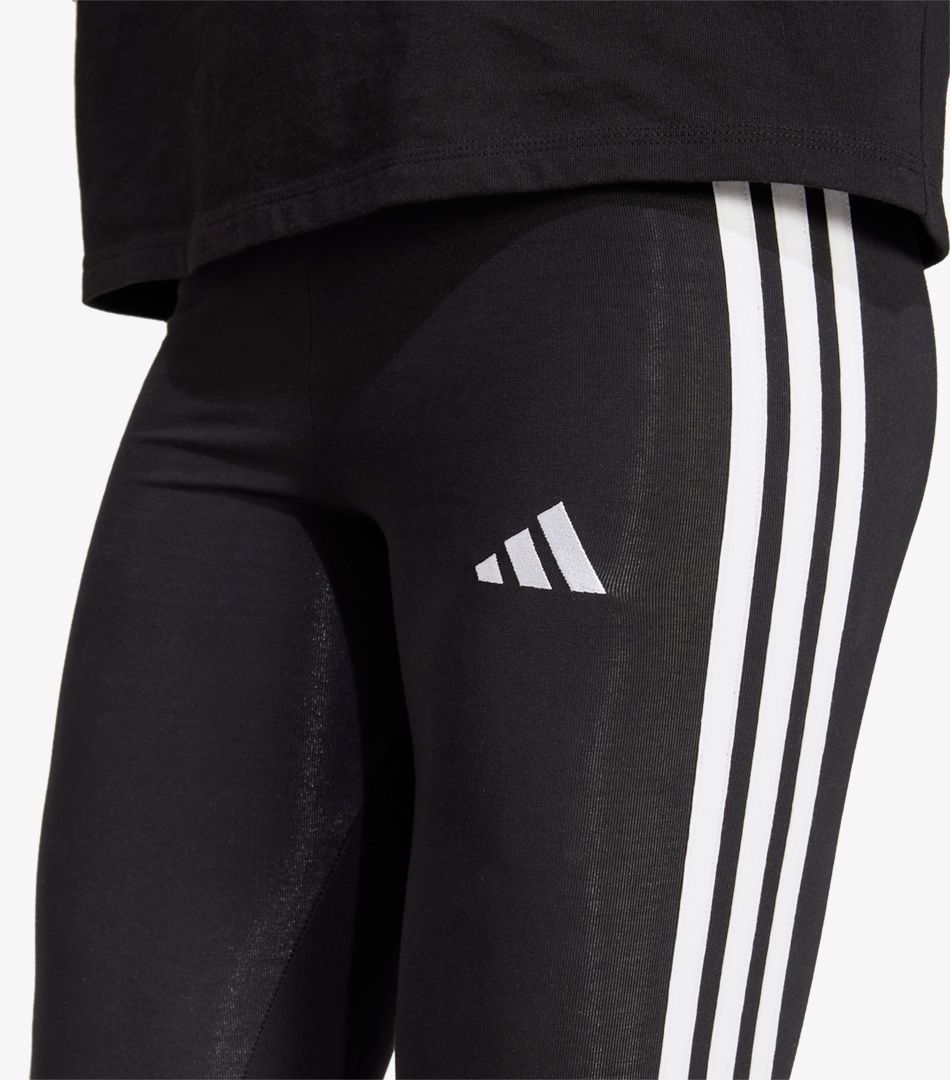 Adidas Essentials 3-Stripes Cotton Leggings