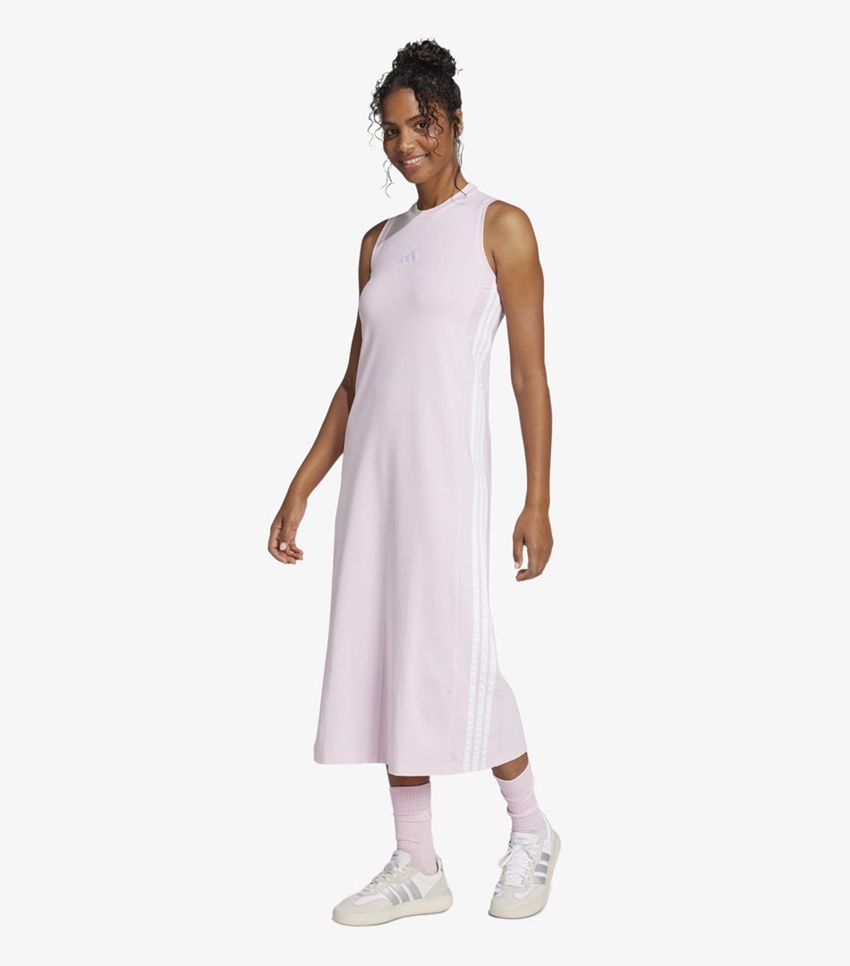 Adidas Essentials 3-Stripes Long Racerback Dress