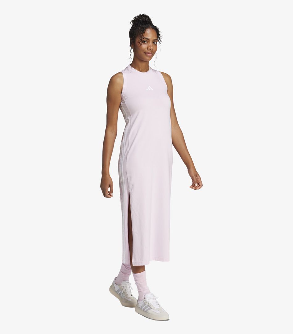 Adidas Essentials 3-Stripes Long Racerback Dress