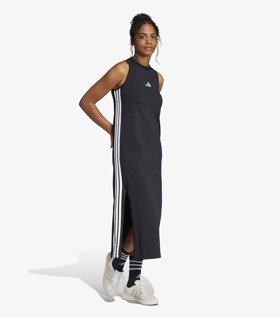 Adidas Essentials 3-Stripes Long Racerback Dress