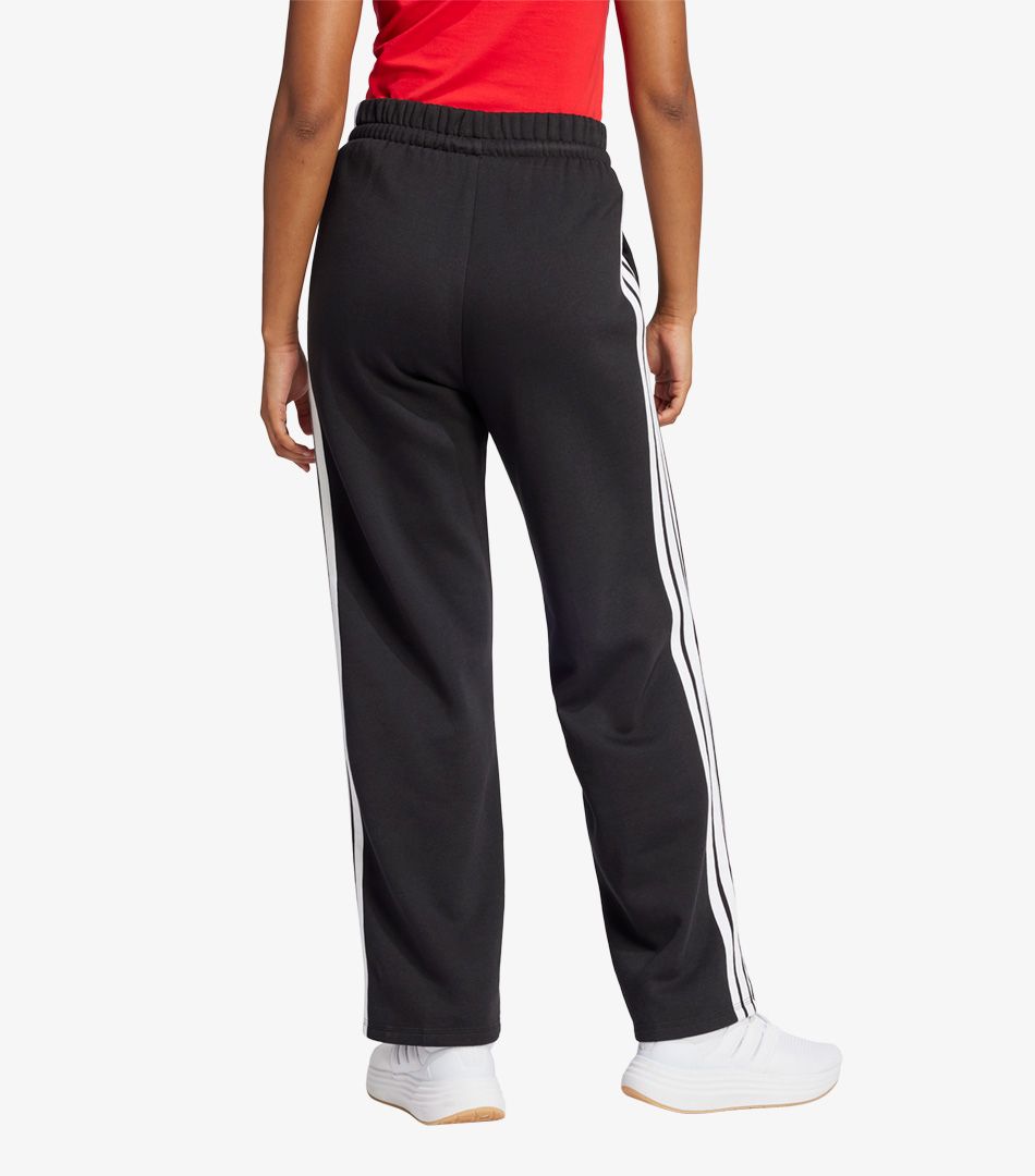 Adidas Essentials 3-Stripes Open-Hem Fleece Joggers