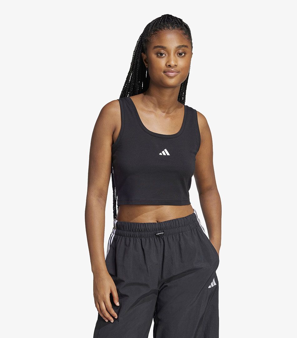 Adidas Essentials Small Logo Cotton Lifestyle Tank