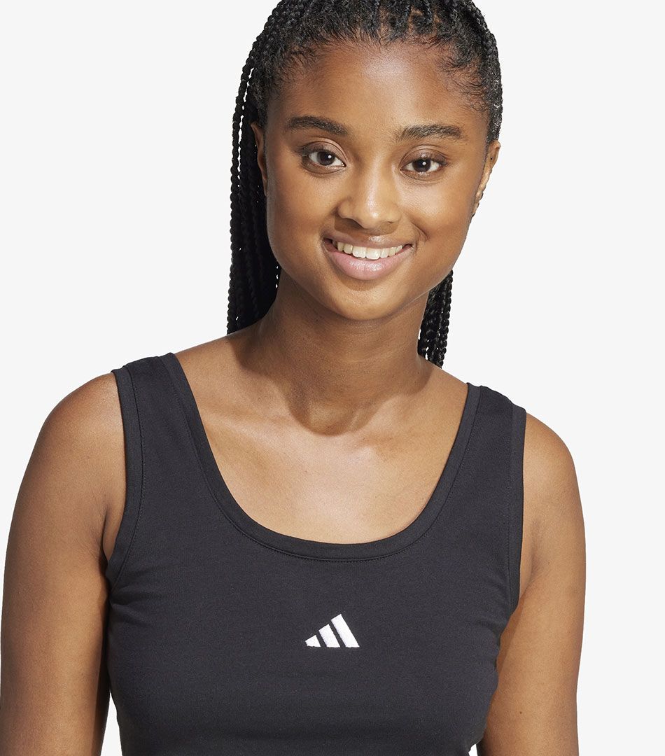 Adidas Essentials Small Logo Cotton Lifestyle Tank