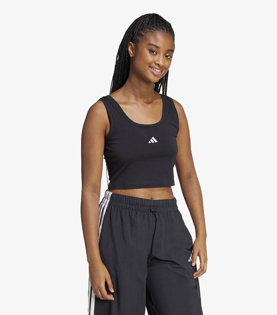 Adidas Essentials Small Logo Cotton Lifestyle Tank