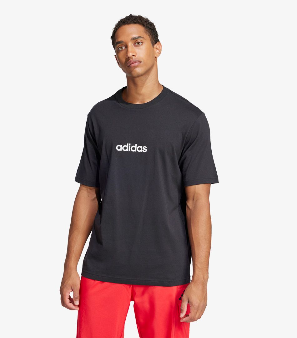 Adidas Essentials Linear Single Jersey Tee