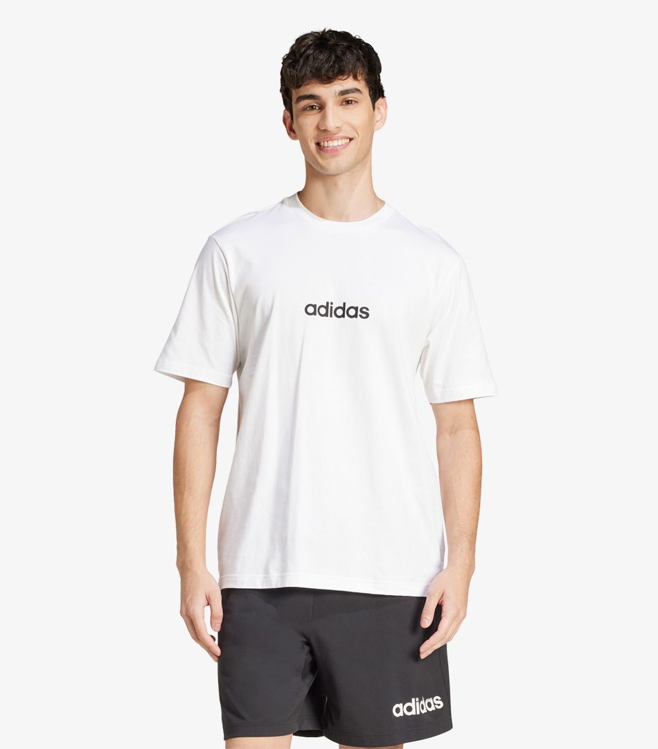 Adidas Essentials Linear Single Jersey Tee