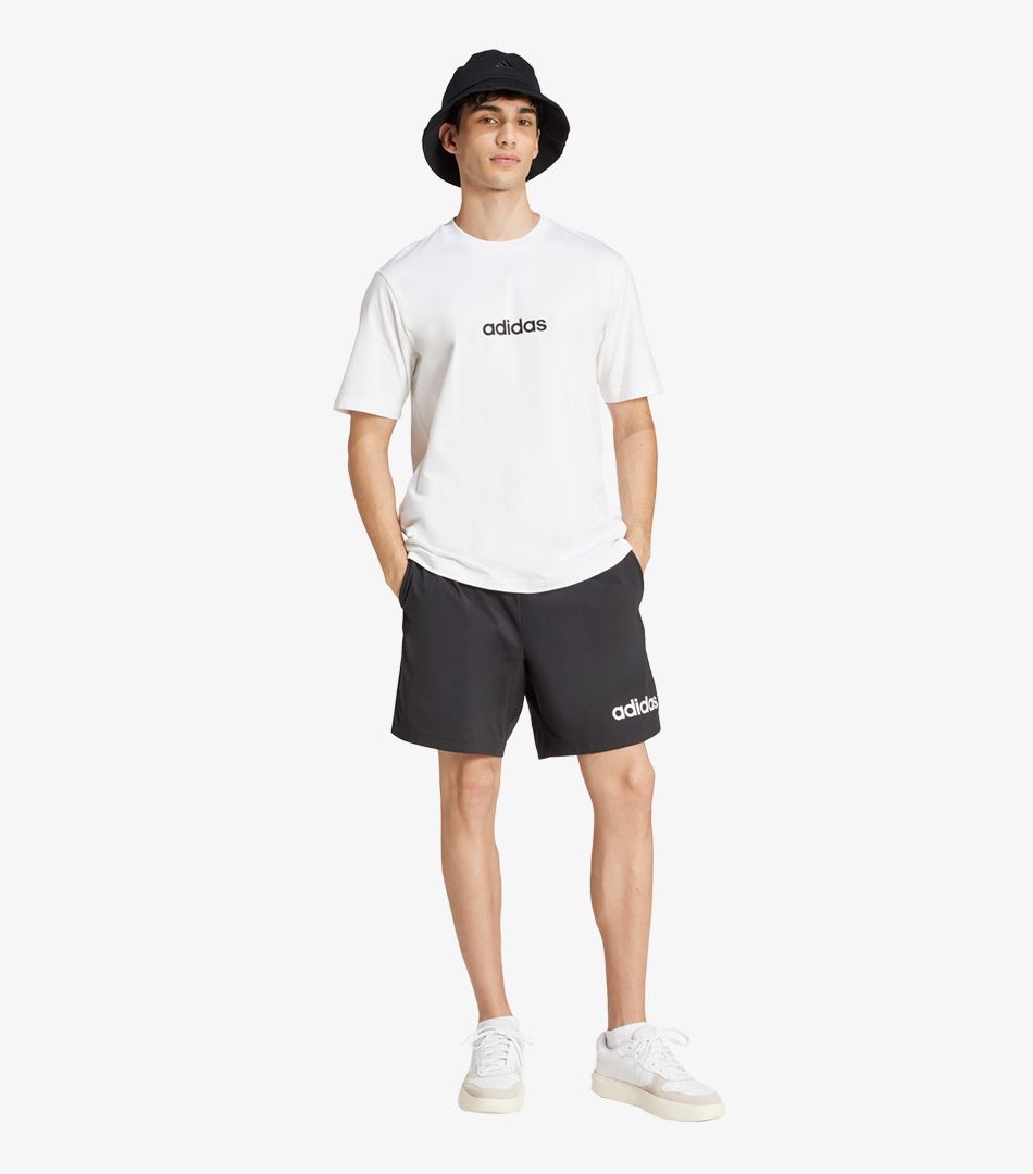 Adidas Essentials Linear Single Jersey Tee