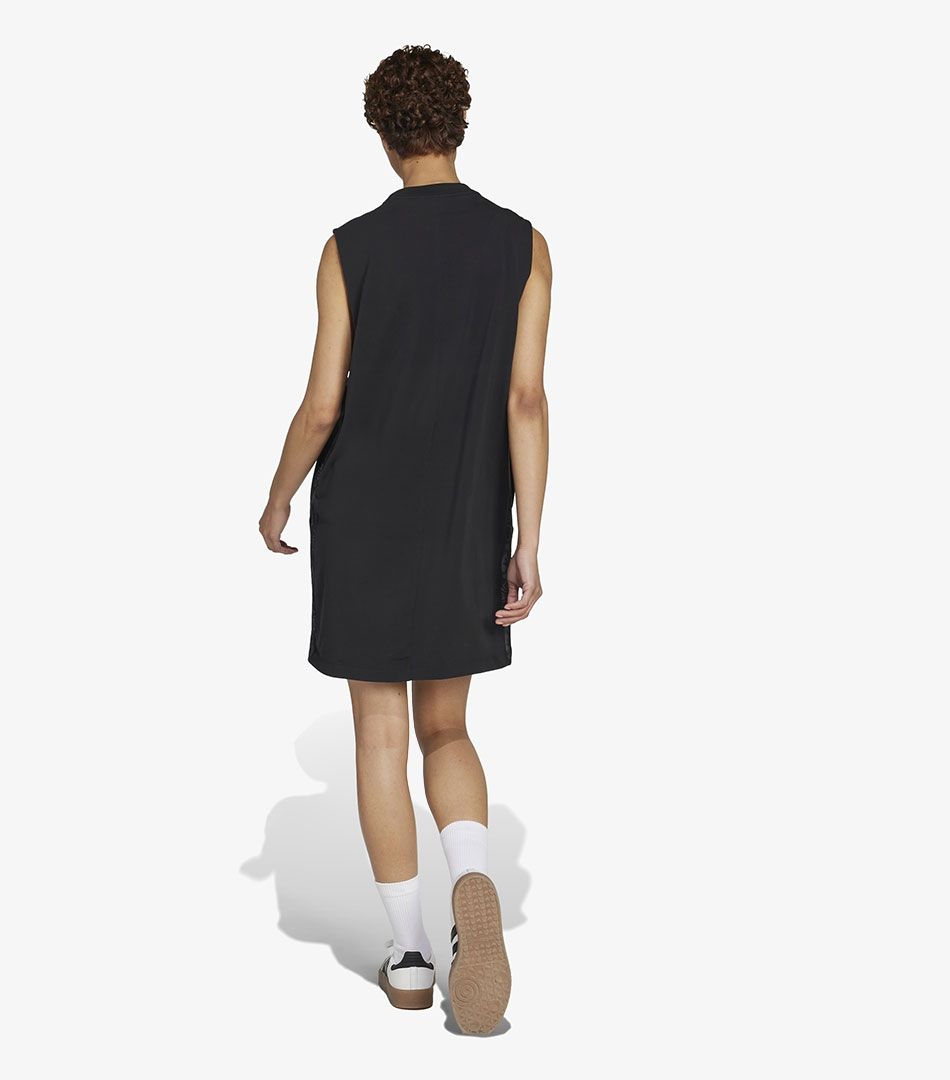 Adidas Essentials 3 Stripes Print Dress