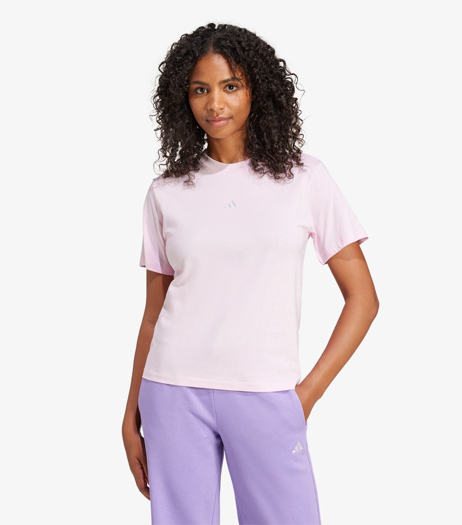 Adidas Essentials Small Logo Cotton T-Shirt