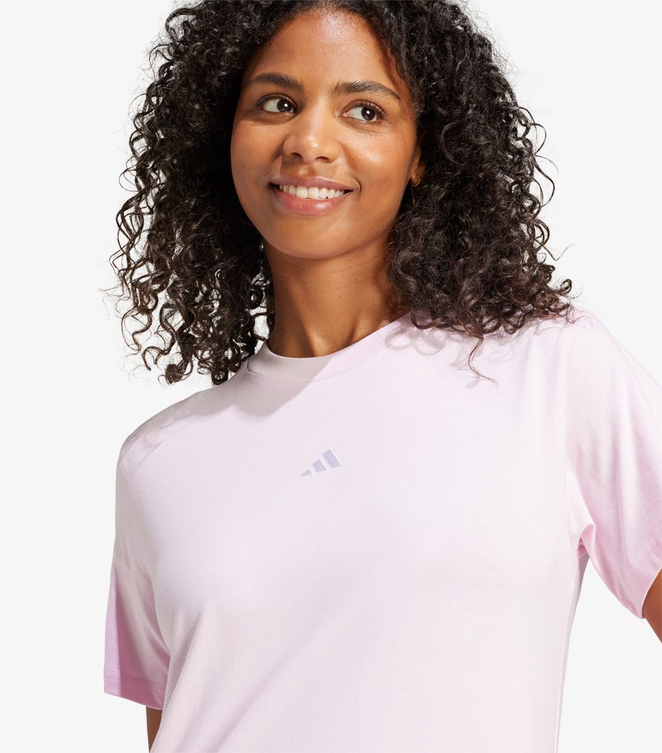 Adidas Essentials Small Logo Cotton T-Shirt
